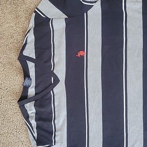 U.S. Polo Assn. Men's V-neck gray N black t shirt